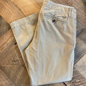 American Eagle khaki pants straight 34x30